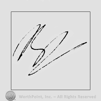 Autograph/signature : Napoleon.