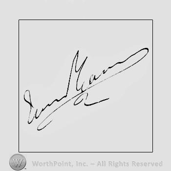 Autograph/signature : Caruso, Enrico.