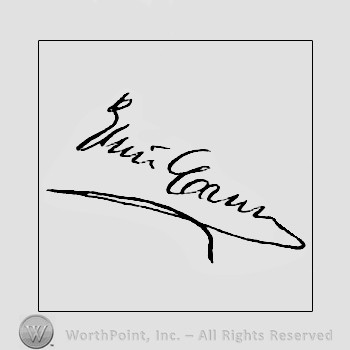 Autograph/signature : Caruso, Enrico.