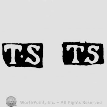 The letters TS written in uppercase