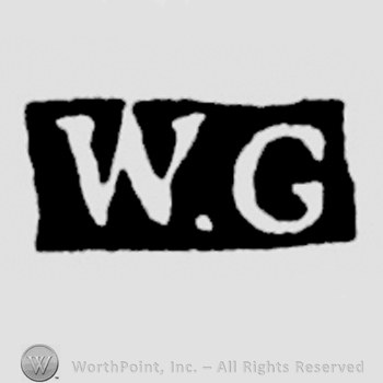 The letters WG written in uppercase