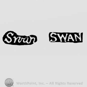 The name Swan written either with lowercase or uppercase letters