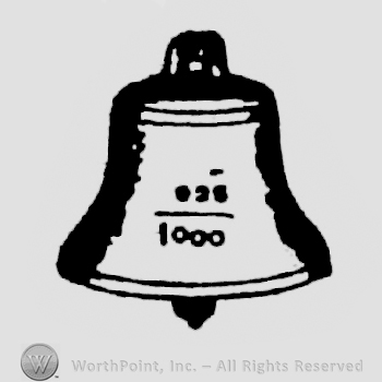 Number 925 over number 100 written on the image of a bell.