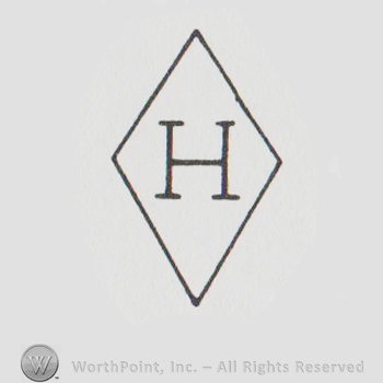 a diamond with an H inside