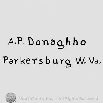 A.P Donaghoo Parkersburg W. Va