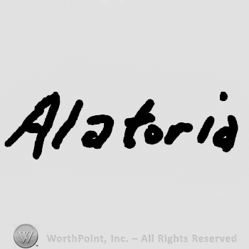 Alatoria bold written