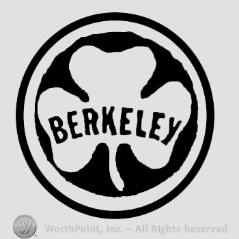 Clover in  circle with berkley written in middle