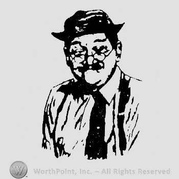 Man with glasses had and mustache