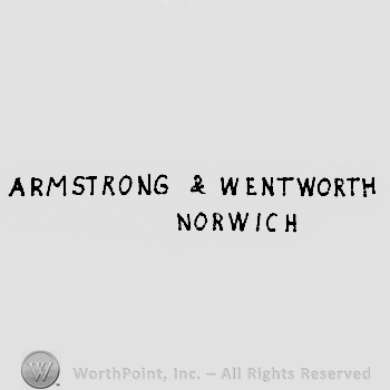 Armstrong & Wentworth written bold above Norwich
