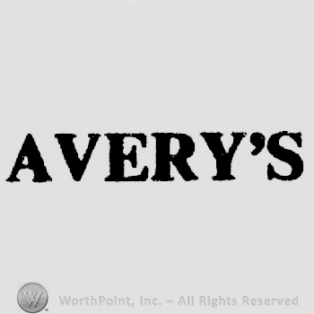 Avery's written bold
