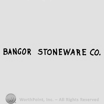 Bangor Stoneware Co. written