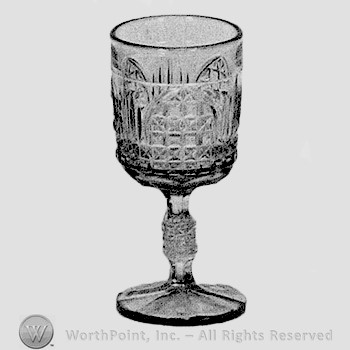 Glass pattern : Cathedral.