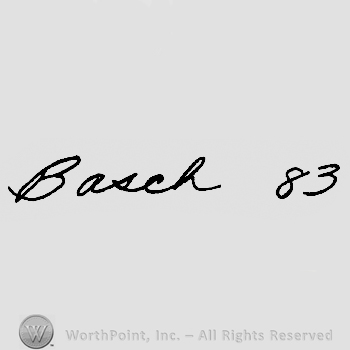 Basch 83 hand written
