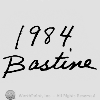 1984 written above Bastine