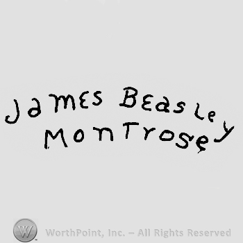 James Beasley written above Montrose