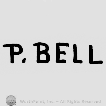 P Bell written bold