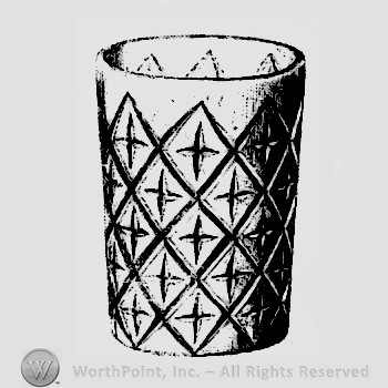 Glass pattern : Crusader Cross.