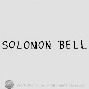 Solomon Bell written