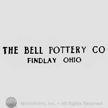The Bell Pottery CO written above Findlay Ohio
