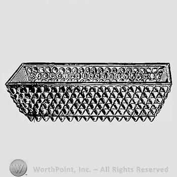 Glass pattern : Double Eye Hobnail.