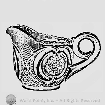 Glass pattern : U.S. Victoria.