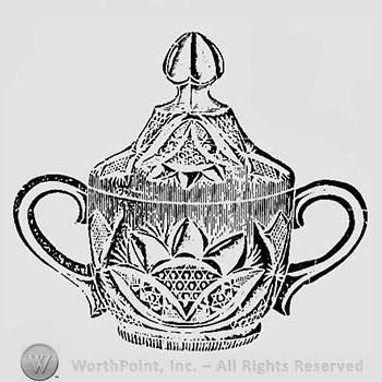 Glass pattern : Buckingham.