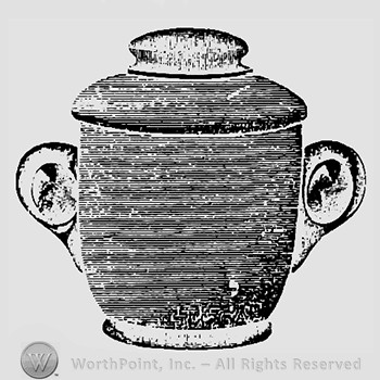 Glass pattern : Caf&eacute; Ware.