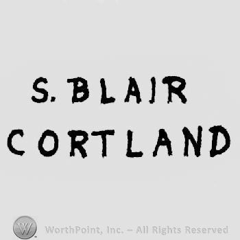 S.Blair written above Cortland