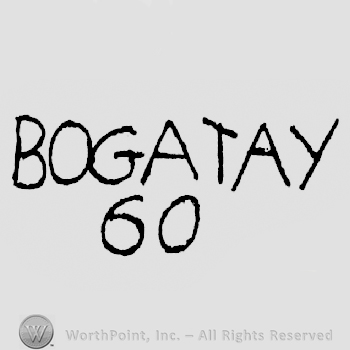 Bogatay written above 60