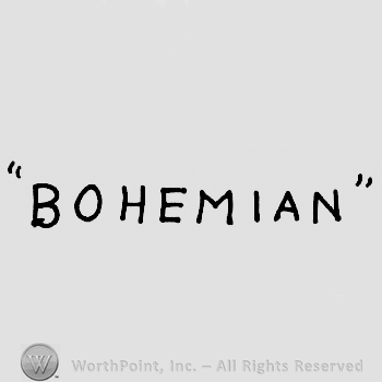 "Bohemian" written