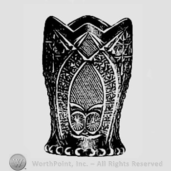 Glass pattern : Cane Horseshoe.