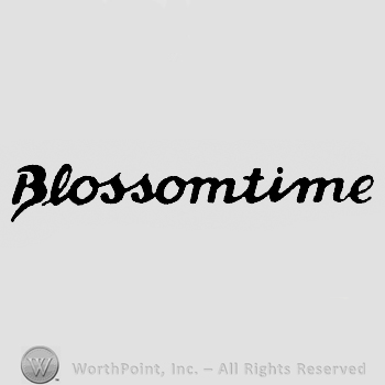 Blossomtime hand written bold