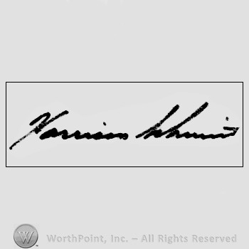 Autograph/signature : Harrison Schmitt.