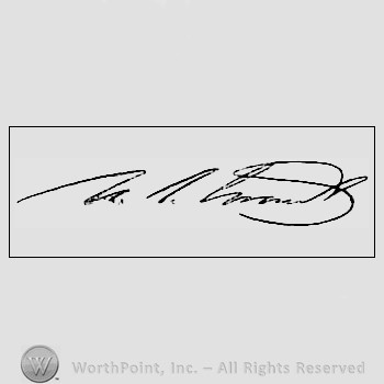 Autograph/signature : Ulysses Grant S.