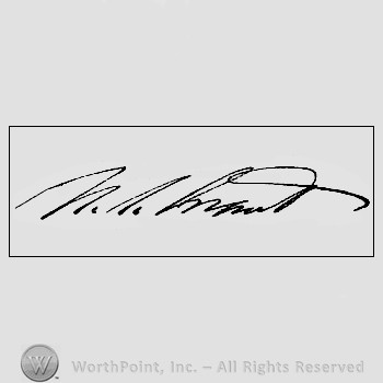 Autograph/signature: Ulysses S. Grant.