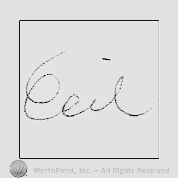Autograph/signature: Cecil Beaton.