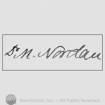 Autograph/signature: Max Nordau.