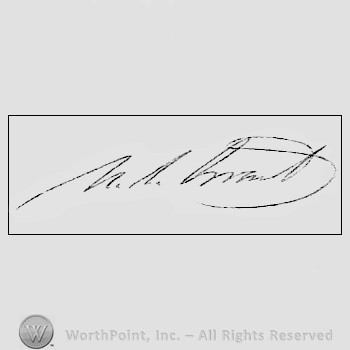 Autograph/signature: Grant Ulysses S.