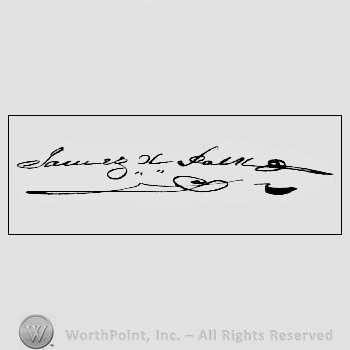 Autograph/signature: James K. Polk.