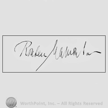 Autograph/signature: Rouben Mamoulian.