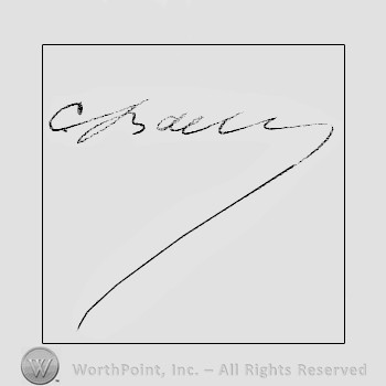Autograph/signature: Cecil B. Demille.