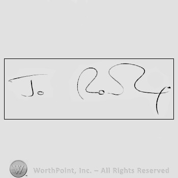 Autograph/signature: J.K. Rowling.