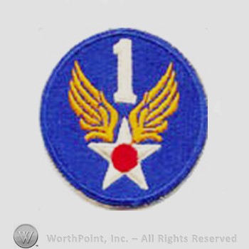 Army Air Forces Shoulder Sleeve Insignia : 1st Air Force.