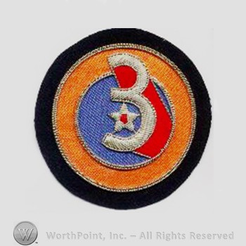 Army Air Forces Shoulder Sleeve Insignia : 3d Air Force.