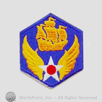 Army Air Forces Shoulder Sleeve Insignia : 6th Air Force.