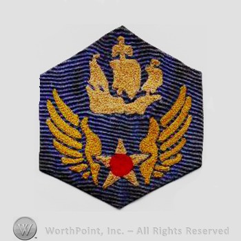Army Air Forces Shoulder Sleeve Insignia : 6th Air Force.