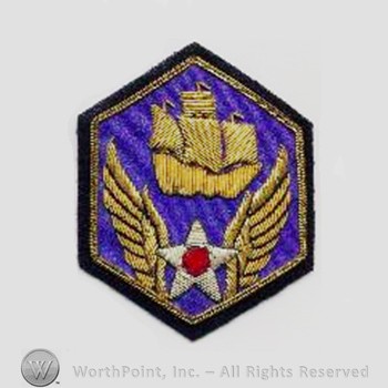 Army Air Forces Shoulder Sleeve Insignia : 6th Air Force.