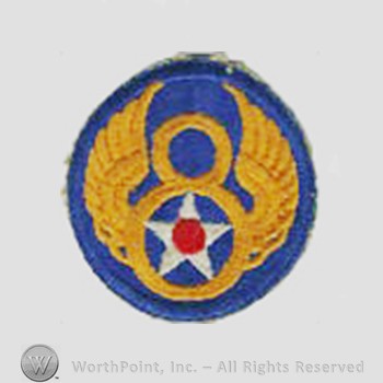 Army Air Forces Shoulder Sleeve Insignia : 8th Air Force.