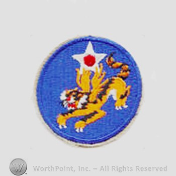 Army Air Forces Shoulder Sleeve Insignia : 14th Air Force.