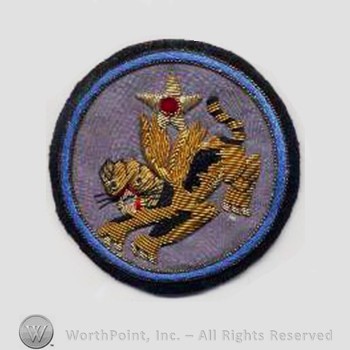 Army Air Forces Shoulder Sleeve Insignia : 14th Air Force.